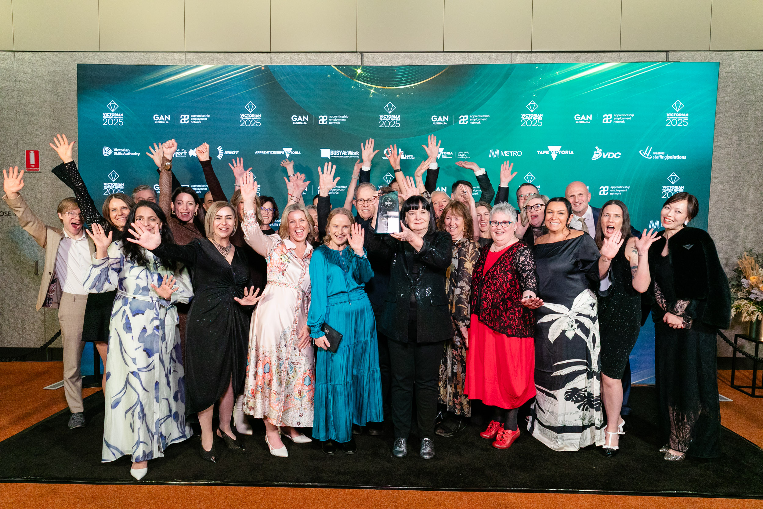 2025 Victorian Training Awards - BKI is Large Training Provider Winner