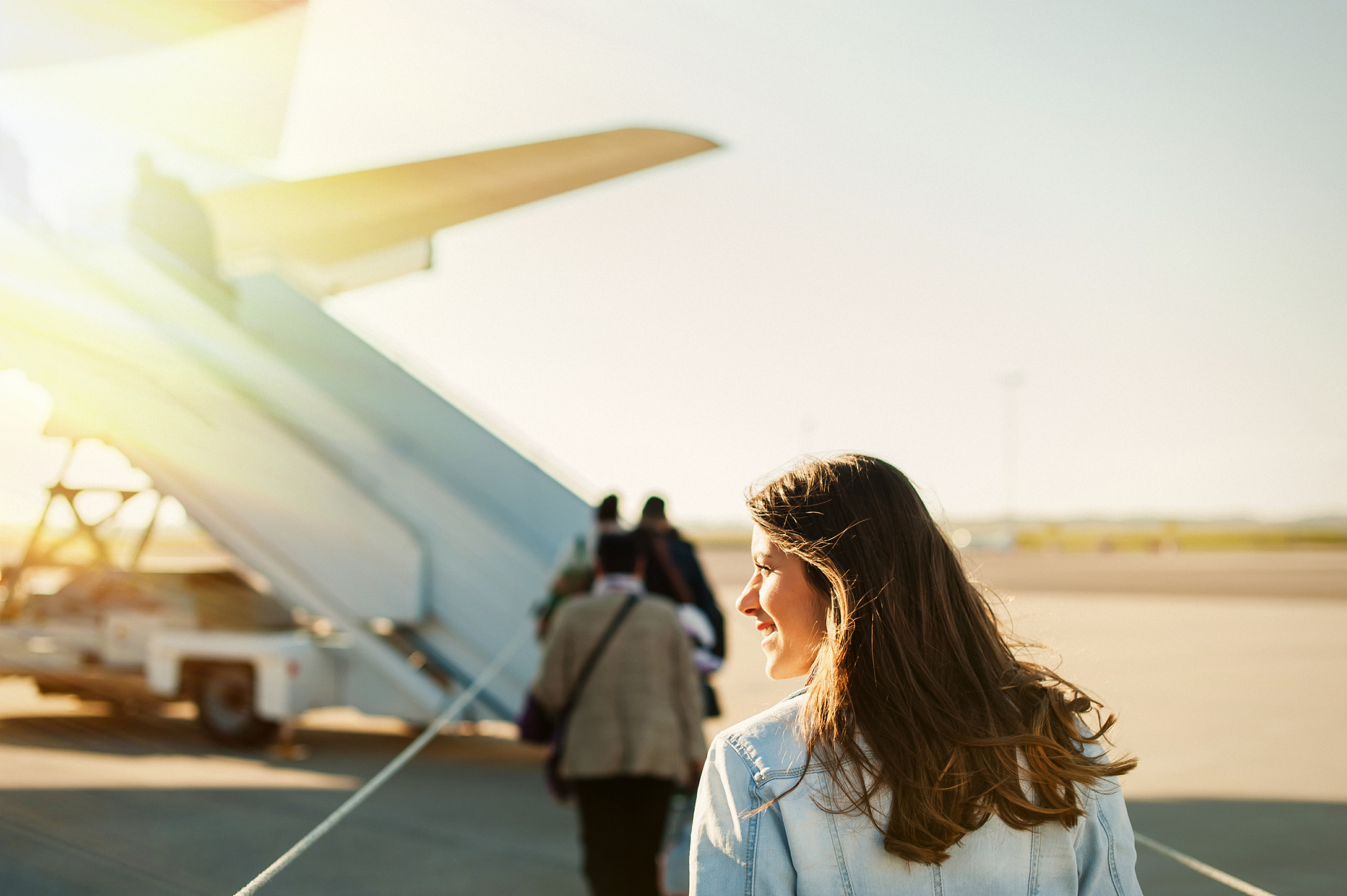 women plane