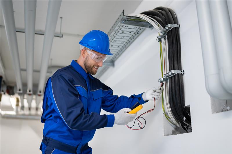 electrician working