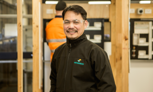 Michael Nuestro migrant electrician to skills assesor