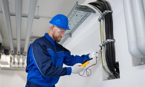 electrician working