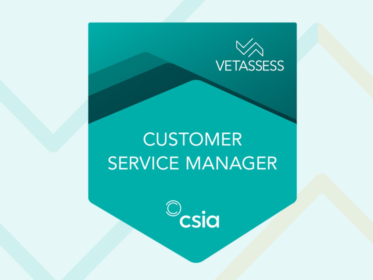 Digital badges for Customer Service Managers