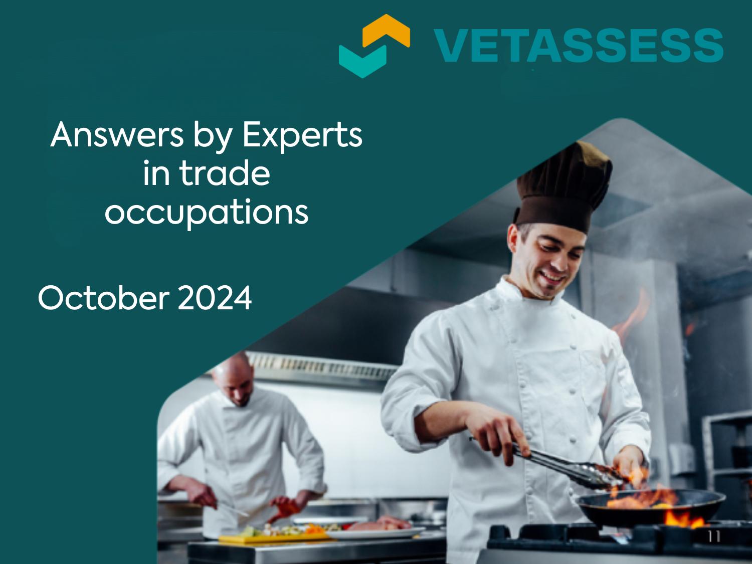 Answers by experts | VETASSESS