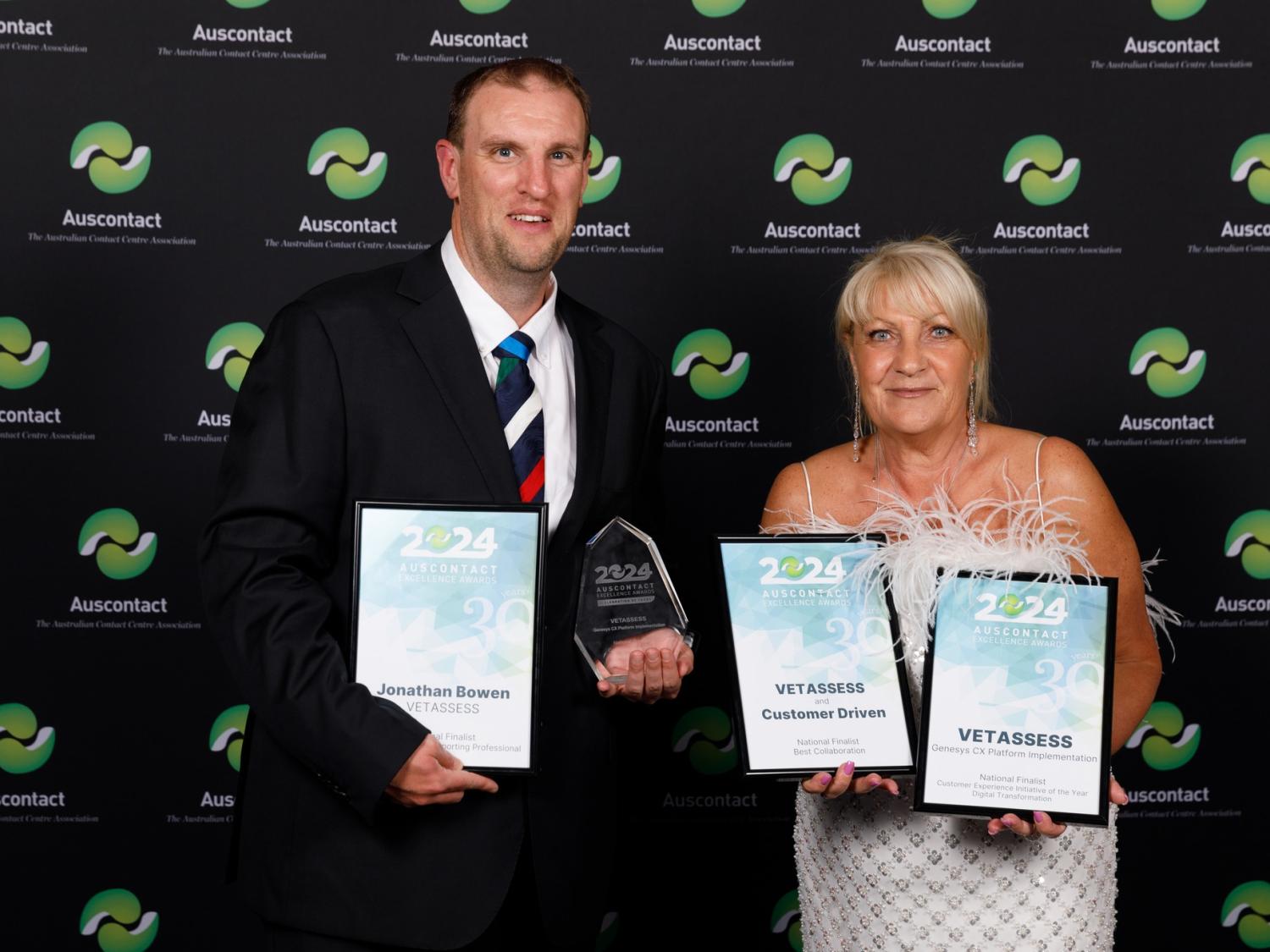 Auscontact award win
