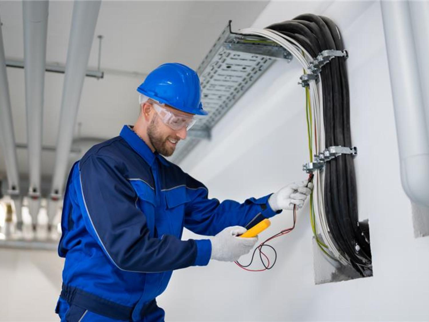 electrician working